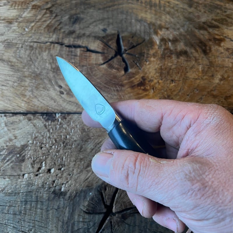 Ostréo - le couteau à huitre sapelli